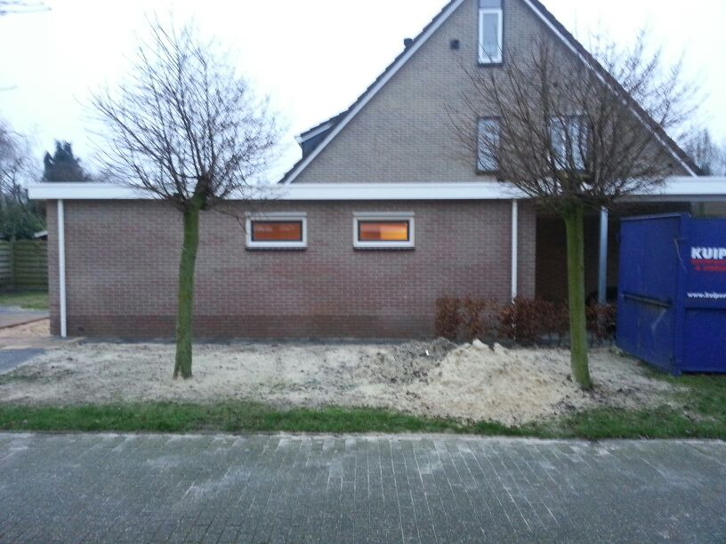 Aanbouw woning Schoonebeek