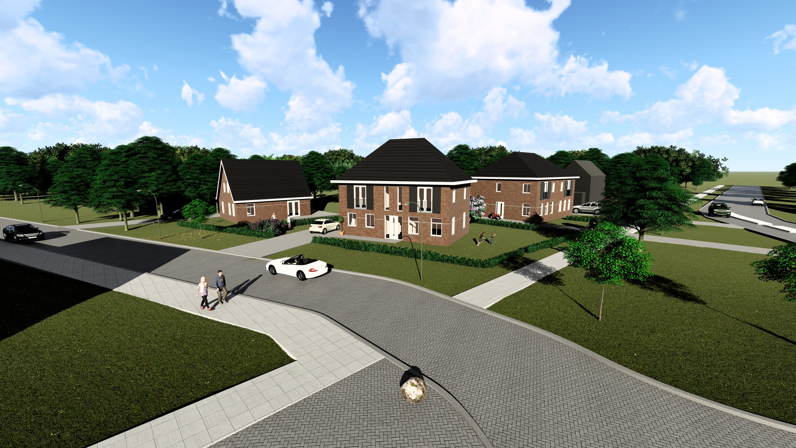 4 woningen Weiteveen