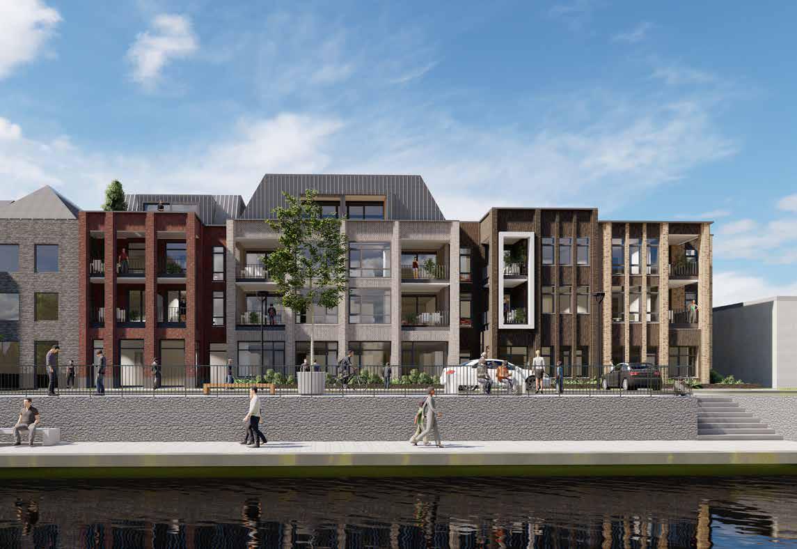 Getekende opdracht 18 appartementen + commerciële ruimte